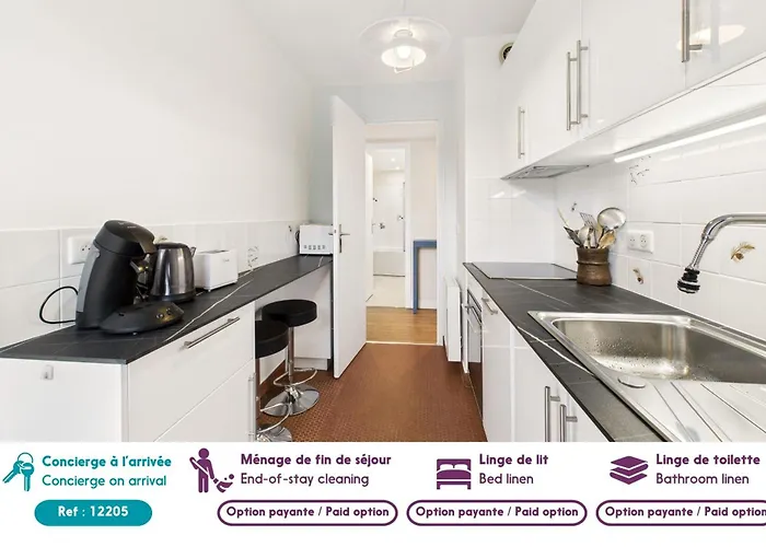 120 M De La Plage- Pour 4 - Balcon